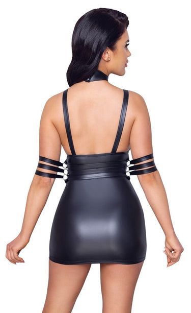 Little Black Dress With Restrains